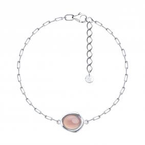 Серебряный браслет SOKOLOV 83050077 с халцедоном 83050077 фото