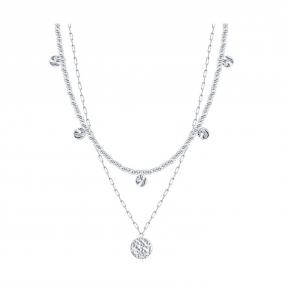 Колье из серебра SOKOLOV с гематитом 83070074 83070074 фото