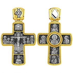 Подвеска из лимонного серебра ЮЗ Елизавета 8879 8879 фото