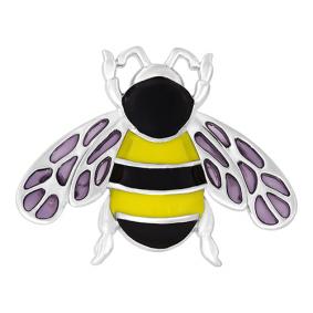 Серебряная подвеска Золотые узоры 90-04-0427-00 с эмалью 90-04-0427-00 фото