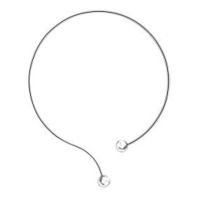 Серебряное колье Золотые узоры 90-09-0253-00 90-09-0253-00 фото