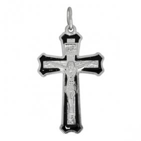 Серебряная подвеска Золотые узоры 90-21-0308 с эмалью 90-21-0308 фото