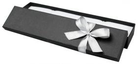 Футляр картонный чёрный под браслет и цепь Имидж 90105-И-ч 90105-И-ч фото