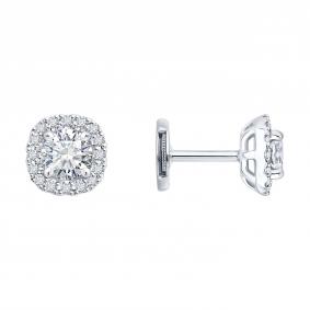 Золотые серьги SOKOLOV 9020100-3 с бриллиантом 9020100-3 фото