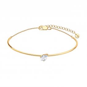 Золотой браслет SOKOLOV 9059004-5 с бриллиантом выращенным 9059004-5 фото