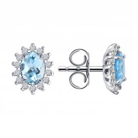 Серебряные серьги SOKOLOV 92021168-91 92021168-91 фото