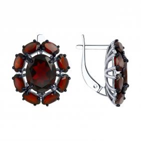 Серебряные серьги SOKOLOV 92022753-91 92022753-91 фото