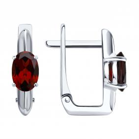 Серебряные серьги SOKOLOV 92025346 92025346 фото