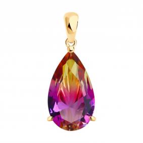 Подвеска из золочёного серебра SOKOLOV 92030765-91 92030765-91 фото