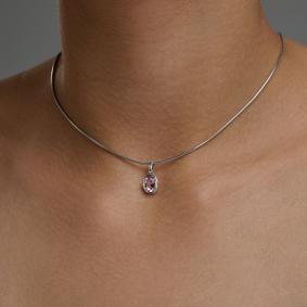 Серебряная подвеска SOKOLOV 92030865 с фианитом и аметистом 92030865 фото