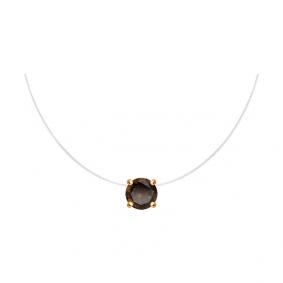 Колье на леске SOKOLOV с раухтопазом 92070056 92070056 фото