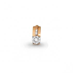 Золотая подвеска AQUAMARINE 920725к с бриллиантом 920725к фото