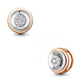 Золотая подвеска AQUAMARINE 920829к с бриллиантом 920829к фото