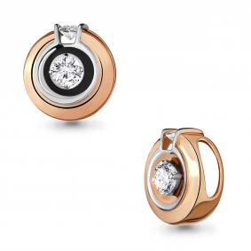 Золотая подвеска AQUAMARINE 920869к с бриллиантом 920869к фото