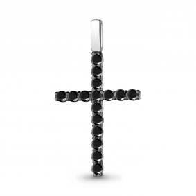 Подвеска из белого золота AQUAMARINE 920964Ч с бриллиантом 920964Ч фото