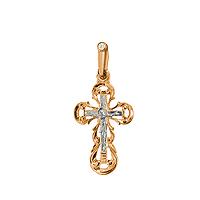 Золотая подвеска AQUAMARINE 922217к с бриллиантом 922217к фото