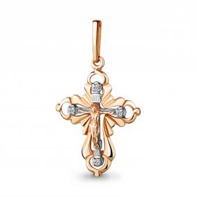 Золотая подвеска AQUAMARINE 922478к с бриллиантом 922478к фото