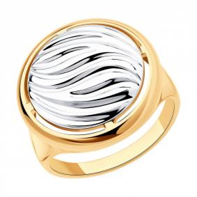 Кольцо из золочёного серебра Diamant 93-110-00796-1 93-110-00796-1 фото