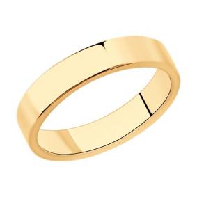 Обручальное кольцо 4 мм из золочёного серебра Diamant 93-111-02097-1 93-111-02097-1 фото