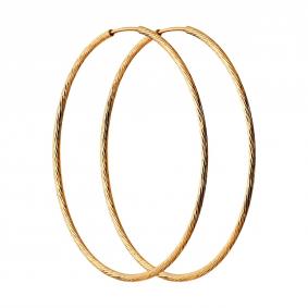 Серьги из золочёного серебра Diamant 93-124-01872-1 93-124-01872-1 фото