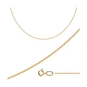 Цепь плетение Якорное из золочёного серебра Diamant 93-180-03030-1 93-180-03030-1 фото