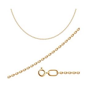 Цепь плетение Якорное из золочёного серебра Diamant 93-180-03040-1 93-180-03040-1 фото