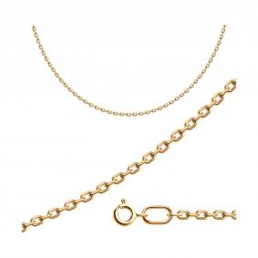 Цепь плетение Якорное из золочёного серебра Diamant 93-180-03060-1 93-180-03060-1 фото