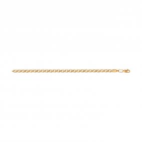 Цепь плетение Тройной ромб из золочёного серебра Diamant 93-180-22040-1 93-180-22040-1 фото