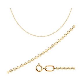 Цепь плетение Якорное из золочёного серебра Diamant 93-180-50040-1 93-180-50040-1 фото