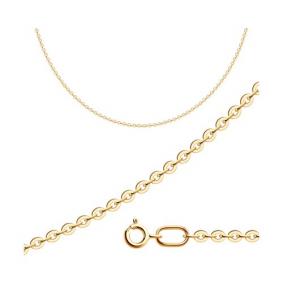 Цепь плетение Якорное из золочёного серебра Diamant 93-180-50050-1 93-180-50050-1 фото