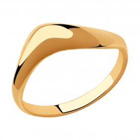 Кольцо из золочёного серебра SOKOLOV 93010842 93010842 фото