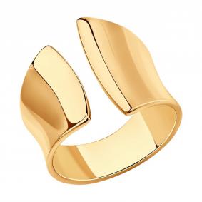 Кольцо из золочёного серебра SOKOLOV 93010852 93010852 фото