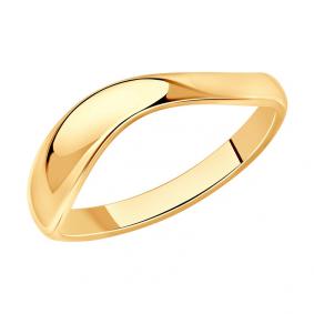 Кольцо из золочёного серебра SOKOLOV 93010866 93010866 фото