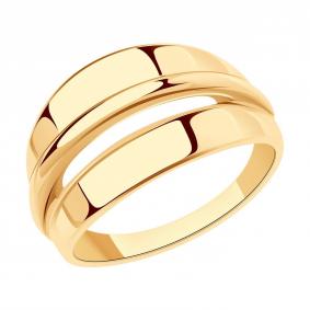 Кольцо из золочёного серебра SOKOLOV 93010876 93010876 фото