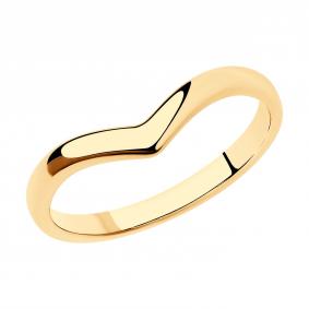 Кольцо из золочёного серебра SOKOLOV 93011121 93011121 фото