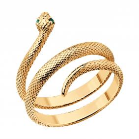 Серебряное кольцо SOKOLOV 93011153 с фианитом 93011153 фото