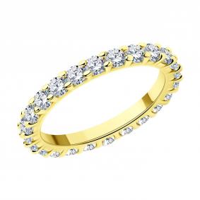 Серебряное кольцо SOKOLOV 93011166 93011166 фото