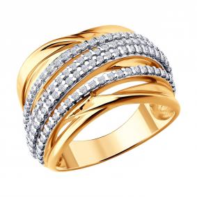 Серебряное кольцо SOKOLOV 93011193 93011193 фото