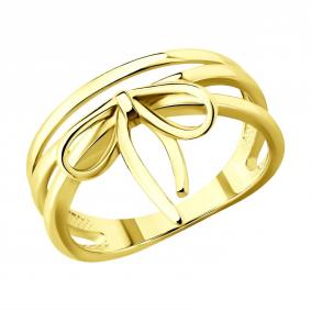 Кольцо из лимонного серебра SOKOLOV 93011208 93011208 фото