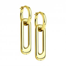 Серьги-трансформеры из лимонного серебра SOKOLOV 93021080 93021080 фото