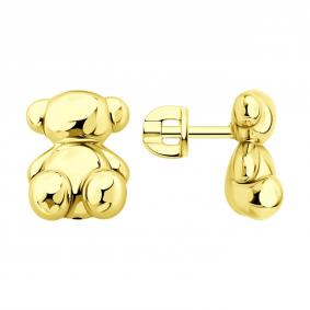 Серьги из лимонного серебра SOKOLOV 93022499 93022499 фото