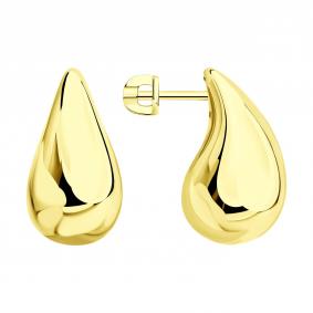 Серьги из лимонного серебра SOKOLOV 93022508 93022508 фото