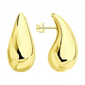 Серьги из лимонного серебра SOKOLOV 93022509 93022509 фото