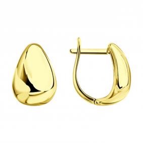 Серьги из лимонного серебра SOKOLOV 93022537 93022537 фото