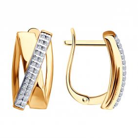 Серебряные серьги SOKOLOV 93022543 93022543 фото