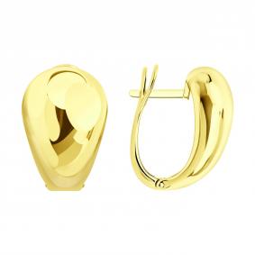 Серьги из лимонного серебра SOKOLOV 93022557 93022557 фото