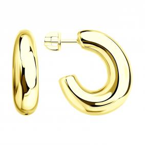 Серьги из лимонного серебра SOKOLOV 93022572 93022572 фото