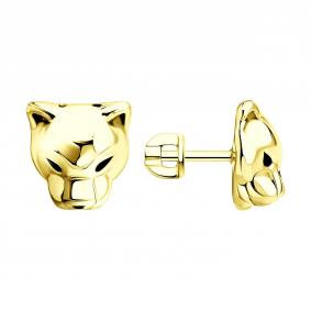 Серебряные серьги SOKOLOV 93022575 с эмалью 93022575 фото