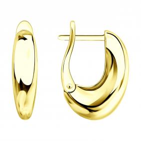 Серьги из лимонного серебра SOKOLOV 93022576 93022576 фото