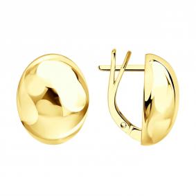 Серьги из лимонного серебра SOKOLOV 93022593 93022593 фото